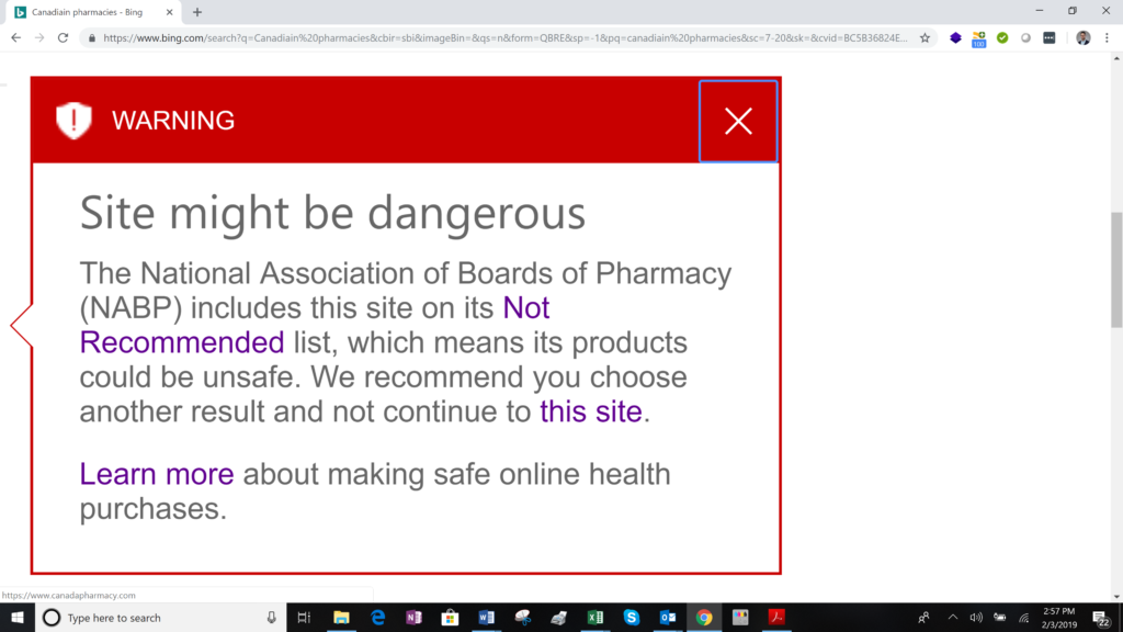 NABP dangerous sites